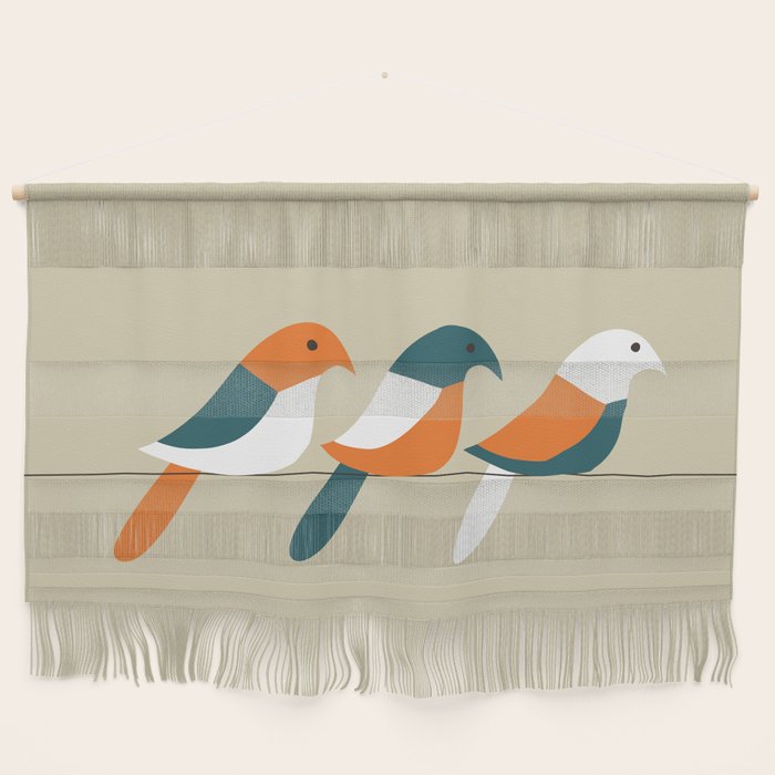 Birds on wire Wall Hanging Gallery Image 1