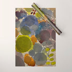 Complmentary - abstract art digital graphic design happy colorful whimsical art Wrapping Paper Gallery Image 1