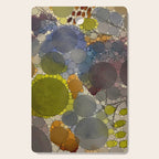 Complmentary - abstract art digital graphic design happy colorful whimsical art Cutting Board Gallery Image 1