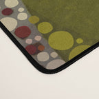 Complmentary - abstract art digital graphic design happy colorful whimsical art Desk Mat Gallery Image 4
