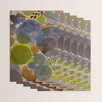 Complmentary - abstract art digital graphic design happy colorful whimsical art Wrapping Paper Gallery Image 3