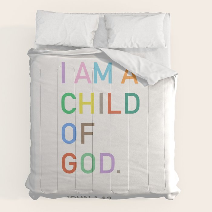 I Am A Child Of God, Bible Verse  Comforter Gallery Image 2