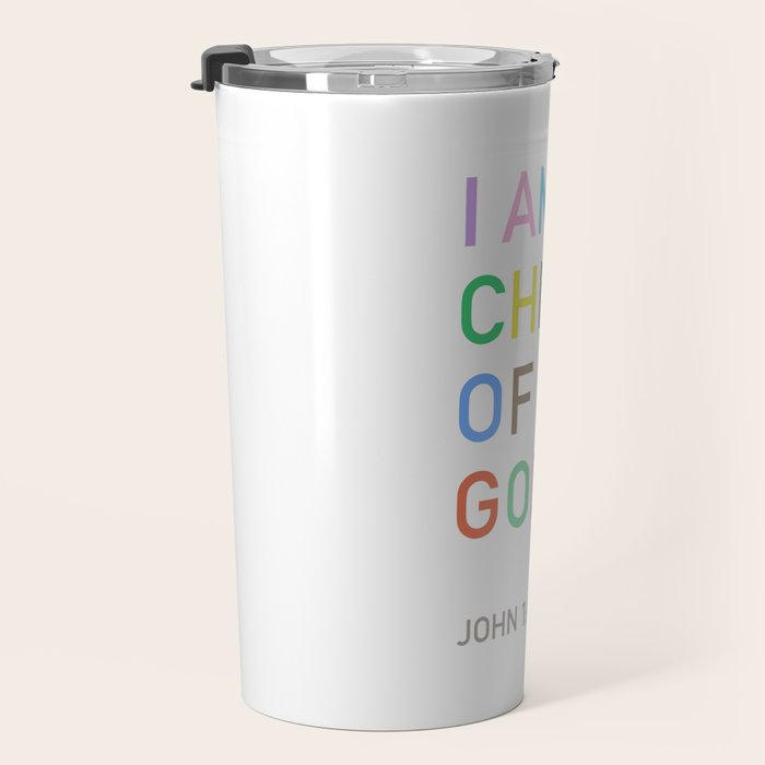 I Am A Child Of God, Bible Verse  Travel Mug Gallery Image 3