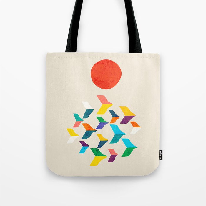 Great Bird Migration Tote Bag Gallery Image 1