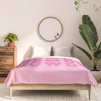 Howdy - Pink Western Aesthetic Comforter Gallery Image 3