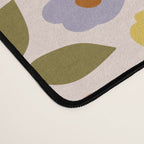 Muted Retro Ditsy Floral Pattern - Vintage Flowers Seamless Design Desk Mat Gallery Image 4