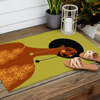 Sunflower Dress Outdoor Rug Gallery Image 2
