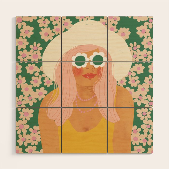 In Love with Spring Wood Wall Art Gallery Image 1