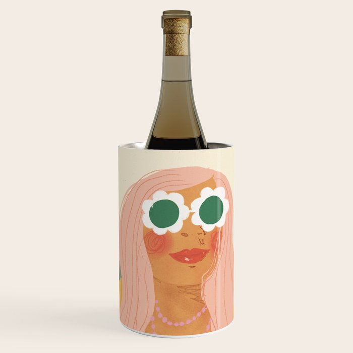 In Love with Spring Wine Chiller Gallery Image 1