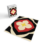Mid-Century Modern Flower Jigsaw Puzzle Gallery Image 2