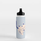 Purrcelin Cat Butt - Delft Porcelain Kitty Water Bottle Gallery Image 3