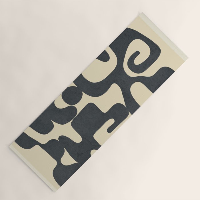 Modern Abstract  Shapes 1 Yoga Mat Gallery Image 1