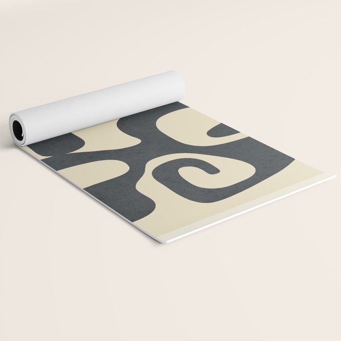 Modern Abstract  Shapes 1 Yoga Mat Gallery Image 2