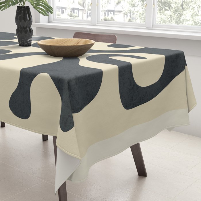 Modern Abstract  Shapes 1 Tablecloth Gallery Image 3