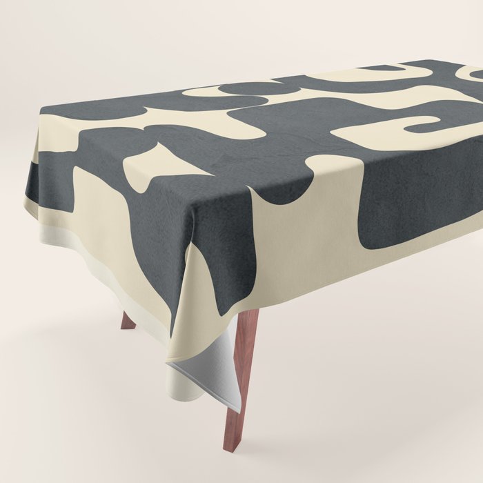 Modern Abstract  Shapes 1 Tablecloth Gallery Image 1