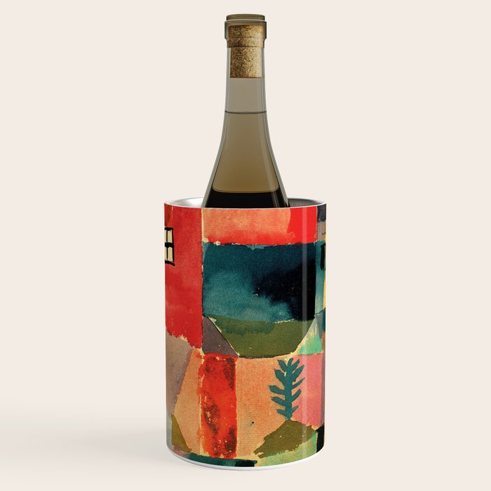 Paul Klee "Houses on the Sea 1914" Wine Chiller Gallery Image 2