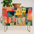 Paul Klee "Houses on the Sea 1914" Credenza Gallery Image 1