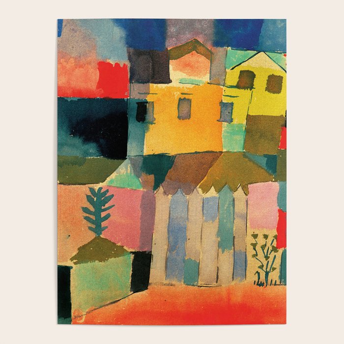 Paul Klee "Houses on the Sea 1914" Poster Gallery Image 4