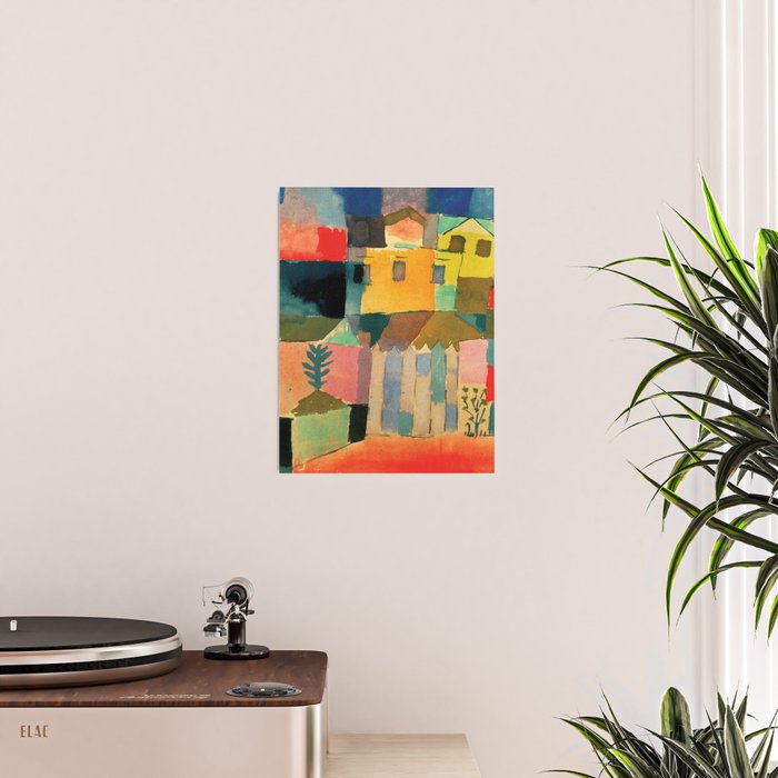 Paul Klee "Houses on the Sea 1914" Poster Gallery Image 2