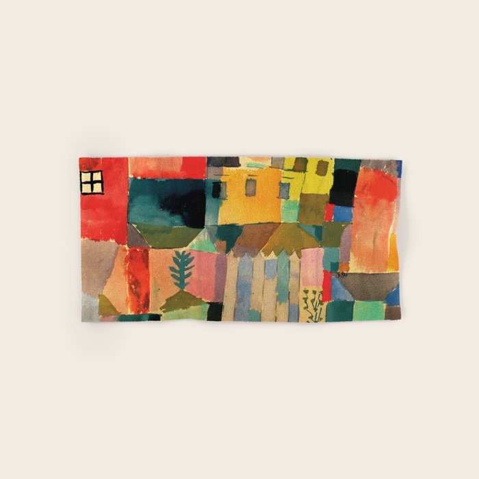 Paul Klee "Houses on the Sea 1914" Towels Gallery Image 1