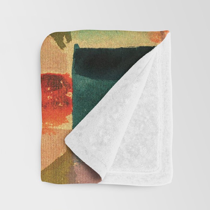 Paul Klee "Houses on the Sea 1914" Throw Blanket Gallery Image 3