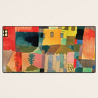 Paul Klee "Houses on the Sea 1914" Desk Mat Gallery Image 3
