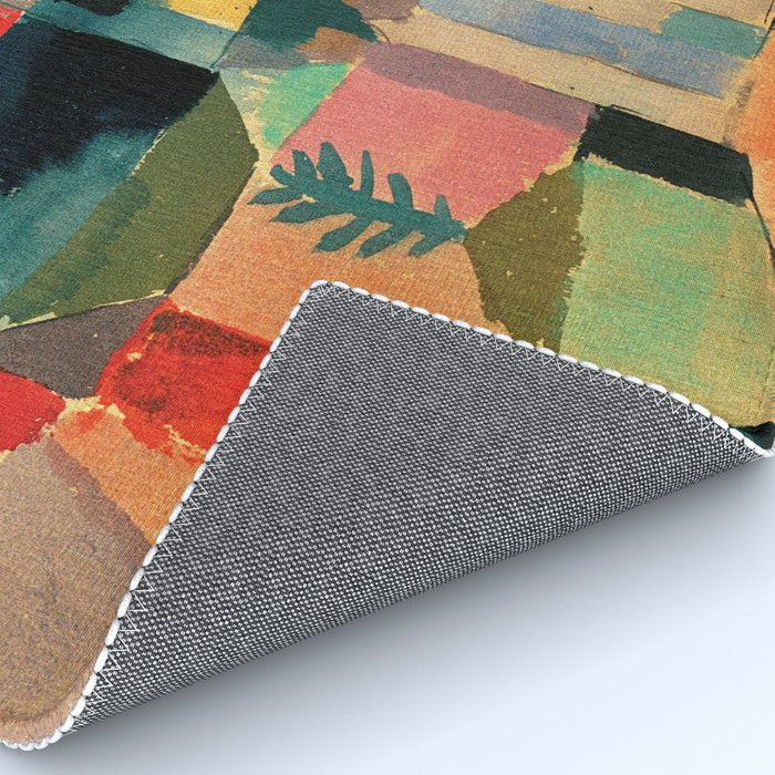 Paul Klee "Houses on the Sea 1914" Rug Gallery Image 4