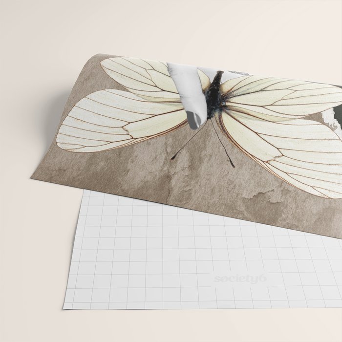 collage art / butterfly 2 Wrapping Paper Gallery Image 2