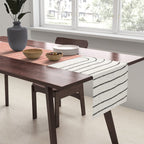 Peachy Modern Geometric  Table Runner Gallery Image 2