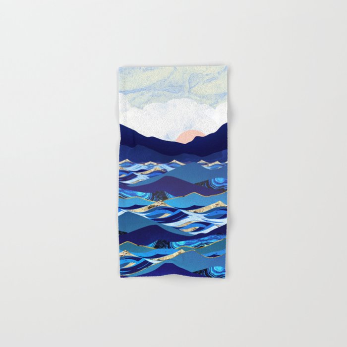 Ocean Blue Bath Towel Gallery Image 1