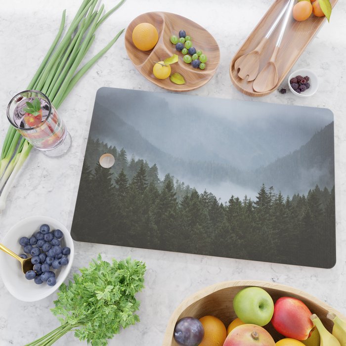 Olympic Mountain Adventures Cutting Board Gallery Image 2