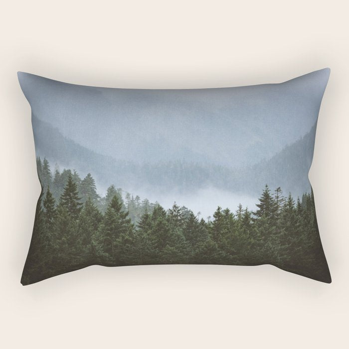 Olympic Mountain Adventures Rectangular Pillow Gallery Image 2