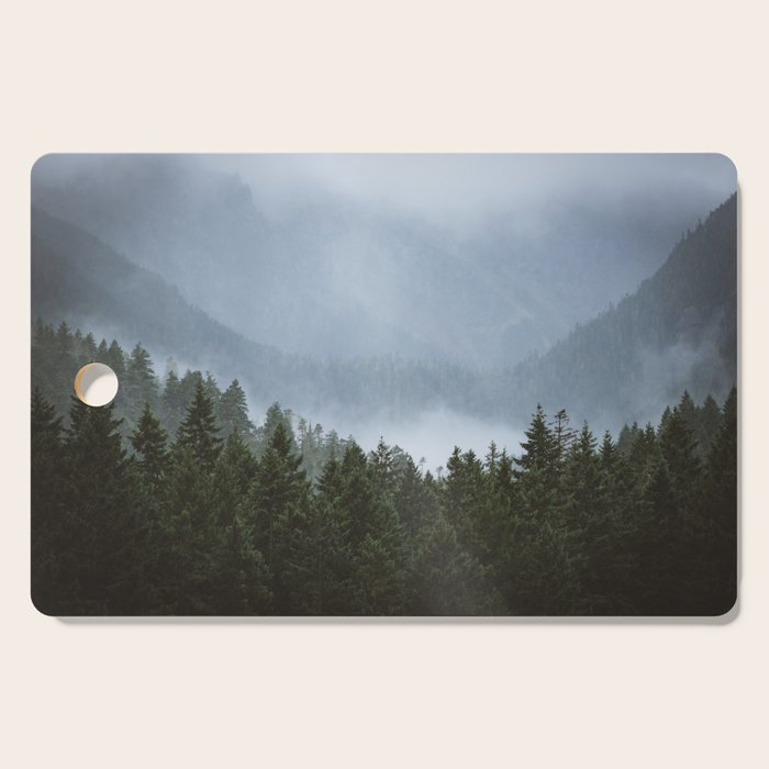 Olympic Mountain Adventures Cutting Board Gallery Image 1