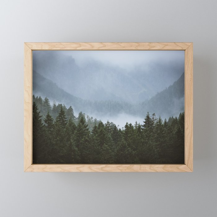 Olympic Mountain Adventures Mini Art Print Gallery Image 1