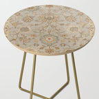 Antique Persian Floral Medallion Vector Painting Side Table Gallery Image 2