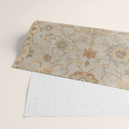 Antique Persian Floral Medallion Vector Painting Wrapping Paper Gallery Image 2
