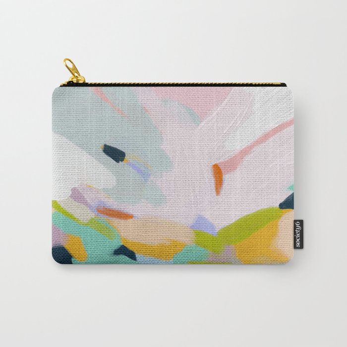 abstract summer hills Carry All Pouch Gallery Image 1