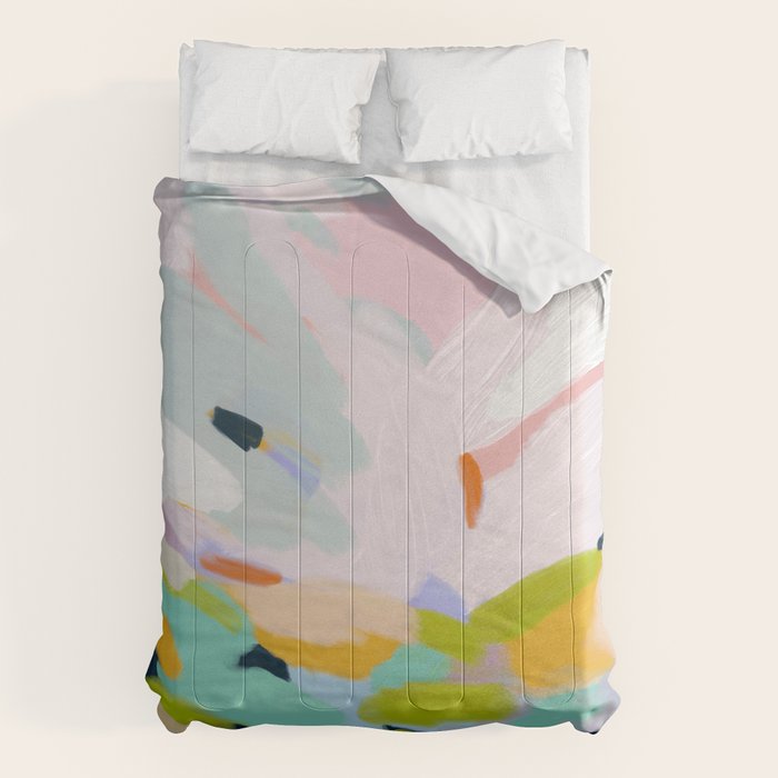 abstract summer hills Comforter Gallery Image 6