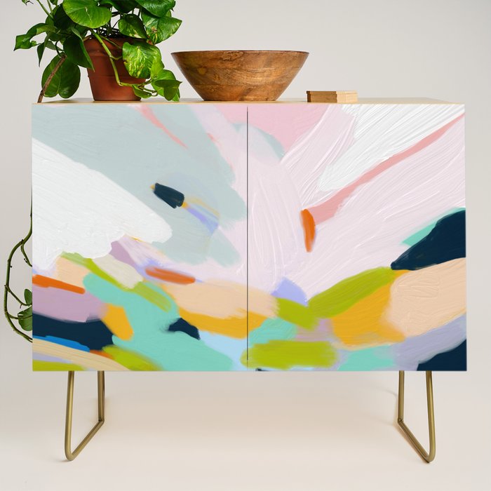 abstract summer hills Credenza Gallery Image 1
