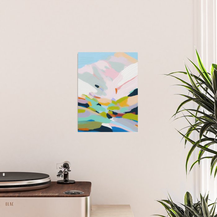 abstract summer hills Poster Gallery Image 2