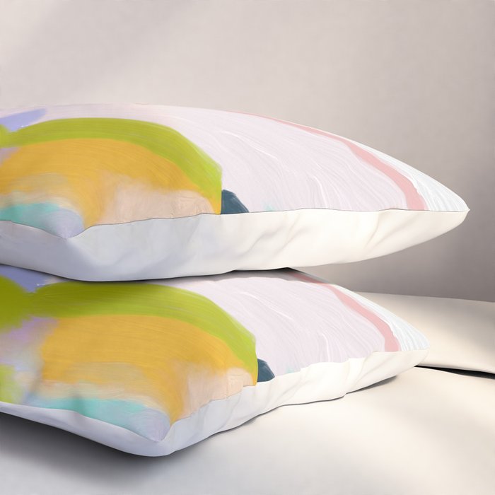abstract summer hills Pillow Sham Gallery Image 3