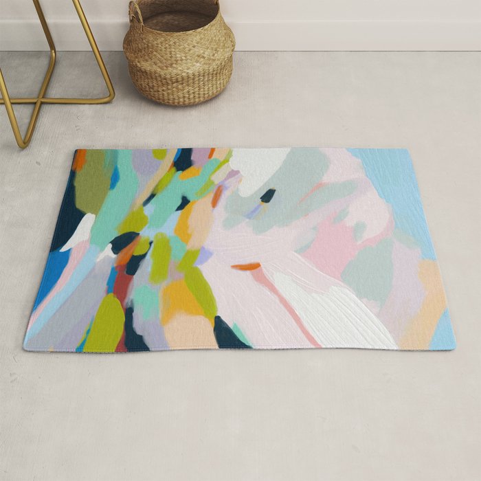 abstract summer hills Rug Gallery Image 1