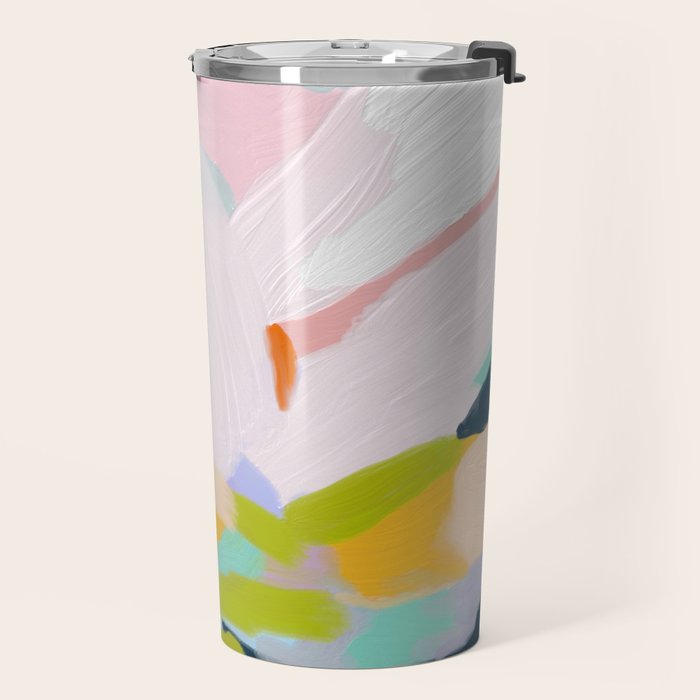 abstract summer hills Travel Mug Gallery Image 2