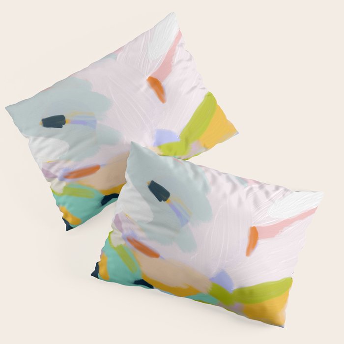 abstract summer hills Pillow Sham Gallery Image 1