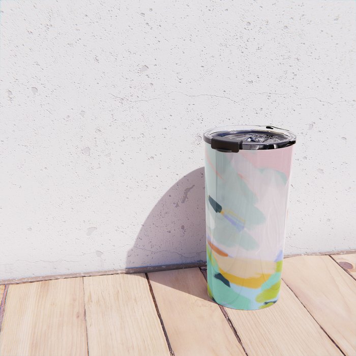 abstract summer hills Travel Mug Gallery Image 4