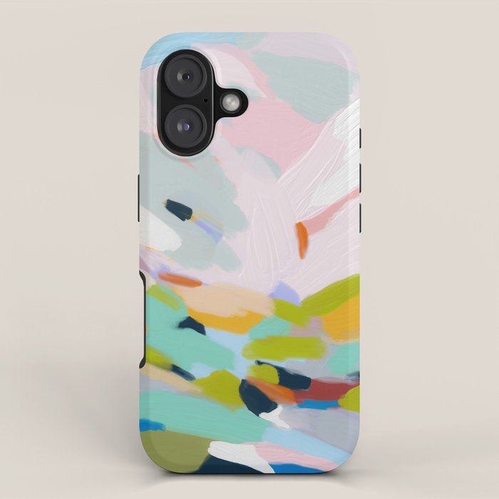 abstract summer hills iPhone Case Gallery Image 1