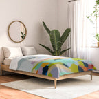 abstract summer hills Comforter Gallery Image 2
