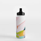 abstract summer hills Water Bottle Gallery Image 2