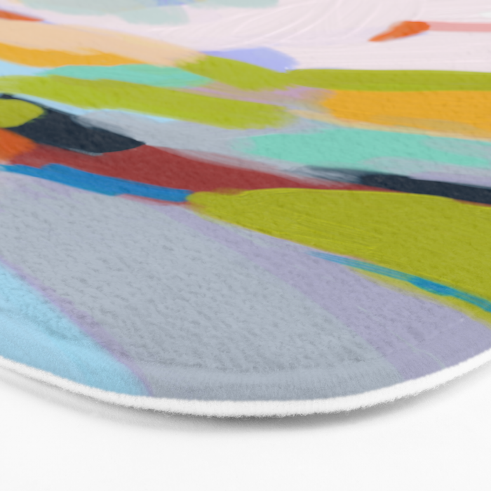 abstract summer hills Bath Mat Gallery Image 3