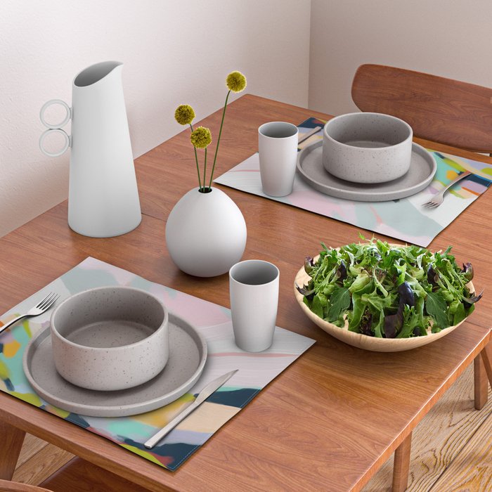 abstract summer hills Placemat Gallery Image 2